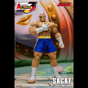 100% 오리지널 STORM ARENA 1/12 시리즈 스트리트 파이터 제로 3 Shagat 무빙 피규어 컬렉션 선물