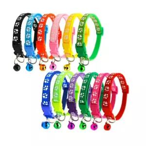 고양이 강아지 방울 목걸이 반려묘 반려견 아기 딸랑이 케이프 스카프 2p