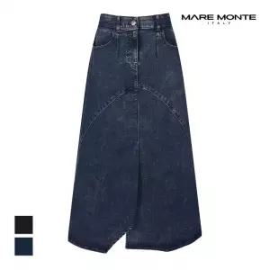 [마레몬떼] 워싱 데님스커트_M239MSK46P0
