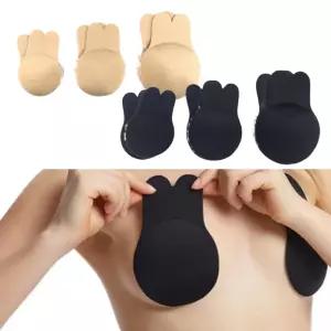 누브라 붙이는브라 볼륨 처진 가슴 리프팅 끈없는 브라 브래지어 속옷 통기성 접착식 분리형