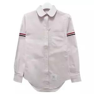 [명품] 25FW 여성 삼선 옥스포드 클래식 셔츠 핑크 FLL019E F0313 680