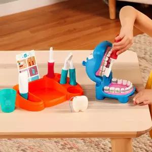 밧핫 하마 치과 의사놀이 구강 위생 교육 치아관리 치과체험 장난감 칫솔 놀이