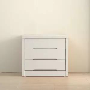 우아미가구 네아 깊이 500 대용량 3단 서랍장 900