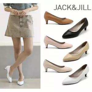[잭앤질]잭앤질 발볼 넓고 큰발도 편한 펌프스(JA5155)