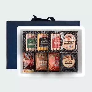 [제주햄] 흑돼지로 만든 시그니처 소세지 8팩 선물세트 추석 설날 명절
