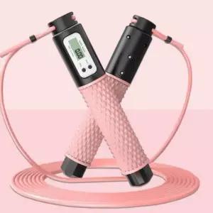 줄없는 실리콘 줄넘기 2in1 무게추 운동 중량플러스 (WFJTZUA)