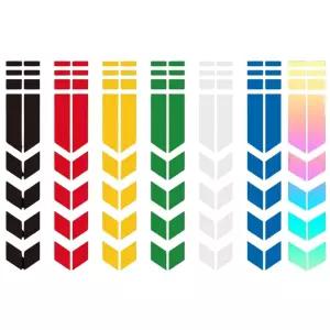 오토바이 머드가드스티커 휀다스티커 바이크 스쿠터 빛 반사 튜닝 데칼 포인트 액세서리