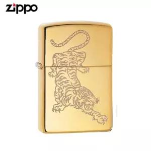 ZIPPO 라이터 프린팅 29884 Tiger Design 오일+심지+부싯돌 3종세트 포함