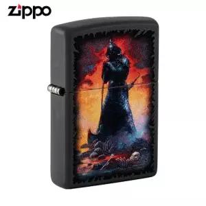 ZIPPO 라이터 프린팅 48555 Frank Frazetta 오일+심지+부싯돌 3종세트 포함