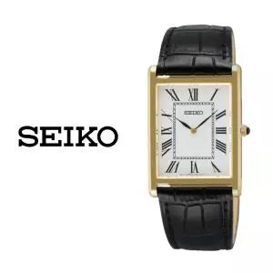 세이코 SEIKO 세르띠에 클래식 사각 남자 여자 가죽시계 패션시계 SWR104
