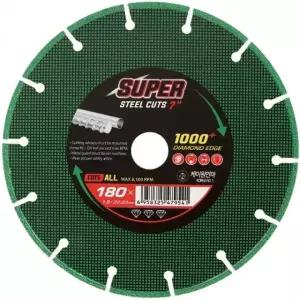 다이아몬드 절단 휠 180x1.8x22.23 톱날 그라인더 (WFK3FAI)