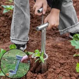 모종 이식기 텃밭 씨앗 분배기 파종기 식물 (WFK5XPJ)