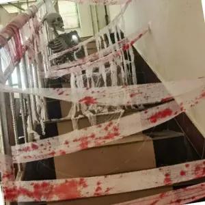 거즈붕대 미라붕대 핏자국 장식 거즈데코 미라 튬 유령의집 호러 인테리어