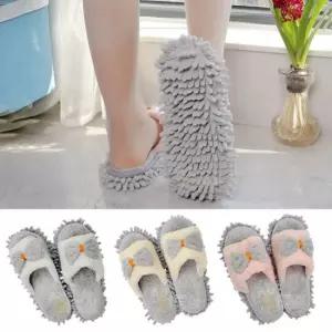 극세사 청소 실내화 바닥 청소걸레 슬리퍼 바닥슬리퍼 거실청소 층간소음실내화