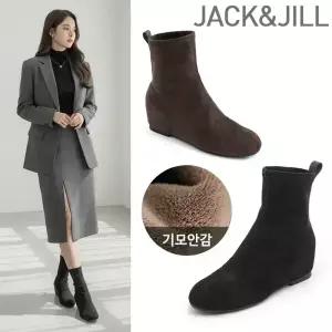 잭앤질 기모안감 키높이 앵클부츠(JD5760)