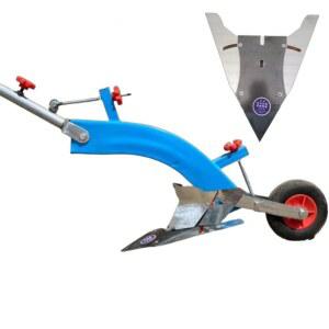 경작기 핸들 도랑파기 갈퀴용 고랑파기 나무 공학적 프레임 포크 흙파기 농장 밭고랑