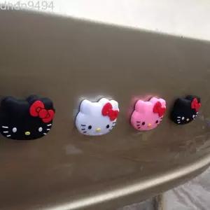  키티 자동차 3D 문콕방지 도어 가드 스티커 충돌 범퍼 스크래치 보호