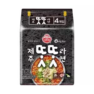 제주??라면 4개입