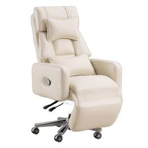 리클라이너형 가죽 의자 사무실 쿠션 데스크 컴퓨터 편안한 중역
