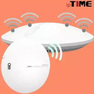 아이피타임 벽 천장부착형 Ring-3600plus wifi 7 2.5기가 증폭 확장 연장