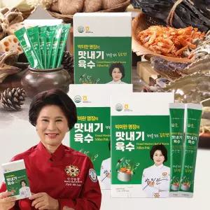 TV홈쇼핑 박미란 한식명장의 맛내기 육수 스틱 가루 분말 120포