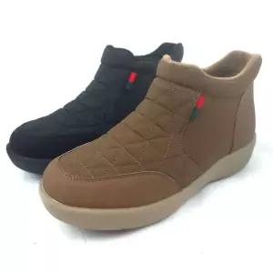 순이의신발장 생활방수 패딩 미끄럼방지 여성 앵글 앵클 기모 부츠 여자 겨울 발목 숏부츠