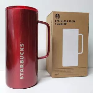 스타벅스 SS 홀리데이 레드 탱크 텀블러 503ml