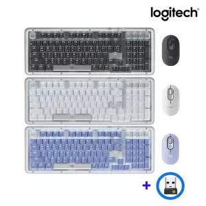 로지텍코리아 ALTO KEYS K98M 무선 블루투스 키보드+POP 무소음 마우스 세트