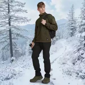 CQR 기모 겨울 밴딩 방한 남자 등산바지 캠핑 작업복 작업복