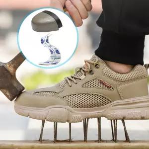 초경량 작업화 안전화 메쉬 신발 통풍 운동화 여름안 경량 미끄럼방지