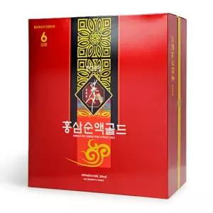 [천제명] 6년근 홍삼순액골드 (80ml x 60포) + 쇼핑백