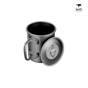 키이스 싱글월 티타늄 머그컵 500ml Ti3205