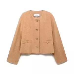 [롯데백화점]나이스클랍 라운드넥 크롭 코트 N254MWCA11D