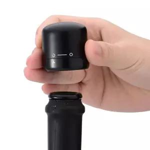 와인 병마개 유리밀폐용기 진공용기 마개 재사용 미니 3개 밀봉 유리병 레