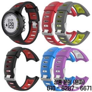SUUNTO Quest M1 시리즈용 범용 듀얼 컬러 소프트 실리콘 시계 밴드 스트랩 워치 신제품