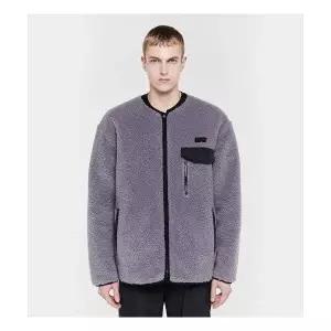 UFC SPORT 워밍업 릴렉스핏 리버서블 카라리스 플리스 다크그레이 U2FJT4303DG