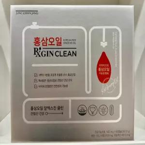 홍삼오일 알엑스진 클린 502mg x 60캡슐