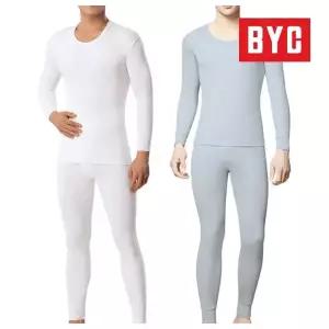 BYC 남성 카이져 100수 양면내의 순면 상하세트 12호 BYI6789
