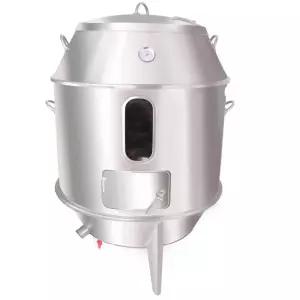 스테인리스 항아리 바베큐 드럼통 훈제 훈연 캠핑 숯