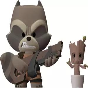 펀코 슈퍼 디럭스 비닐 GOTG - 로켓 라쿤 액션 피규어