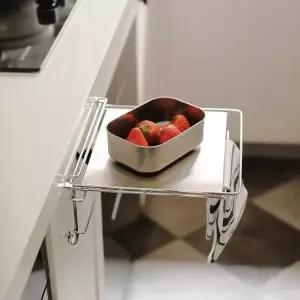 접이식 주방보조 홈바선반 스테인레스 보조조리대 조미료