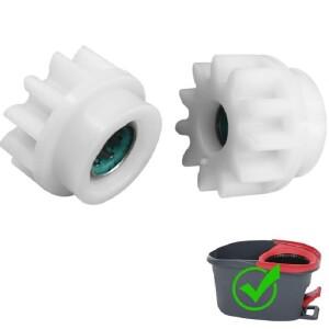 O-Cedar Easywring ReClean 용 Vileda 2피스  페달 빗자루 기어 교체 베어링 버킷 스프로킷