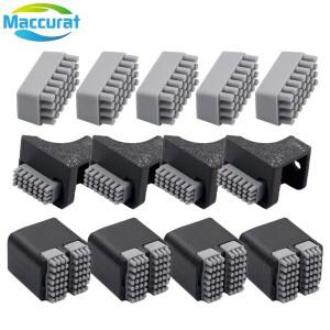 Bambu Lab X1 P1S 시리즈 노즐 브러시 와이퍼 실리콘 장착 스크러버 프린트 헤드 클리너 프린터 닦기