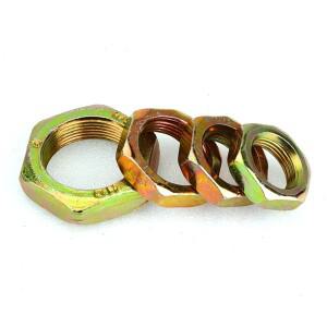 ATV 리어 액슬 육각 너트  오프로드 차량 쿼드 바이크 부품  50cc-300cc 카트  M20  2 개