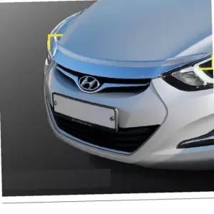 아반떼MD 후드가드 본넷 보호 커버 버그 디플렉터