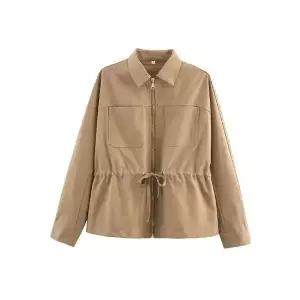 여자 정장세트 추동 칼라 포켓 코트+바지 세트 BE4