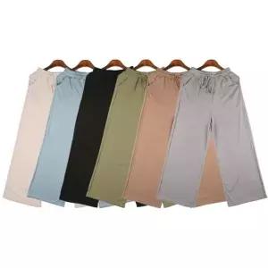 고품질 빅사이즈 세미 일자 캐쥬얼 긴바지 밴딩 배기팬츠 면 (WFJ49I3)