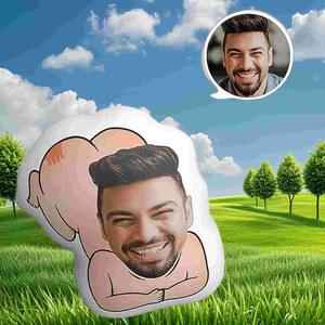 맞춤형 사진 플러시 베개, 개인 3D 프린팅 얼굴, 부드러운 폴리프로필렌, 커플 쿠션 홈 데코