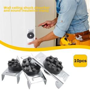 10 팩 방음 장착 클립 녹음 스튜디오용 벽 천장용 음향 장비JADD