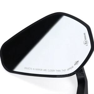 DUCATI MONSTER 937 SP 950 696 796 821 1100 양방향 후면 E9 인증 유리 용 바이크 오토바이 핸들 바 엔드